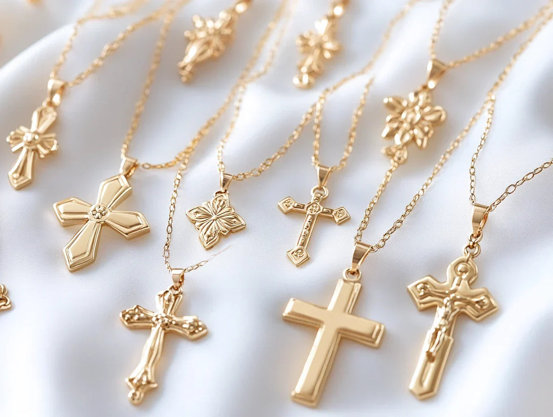 different type of cross pendant