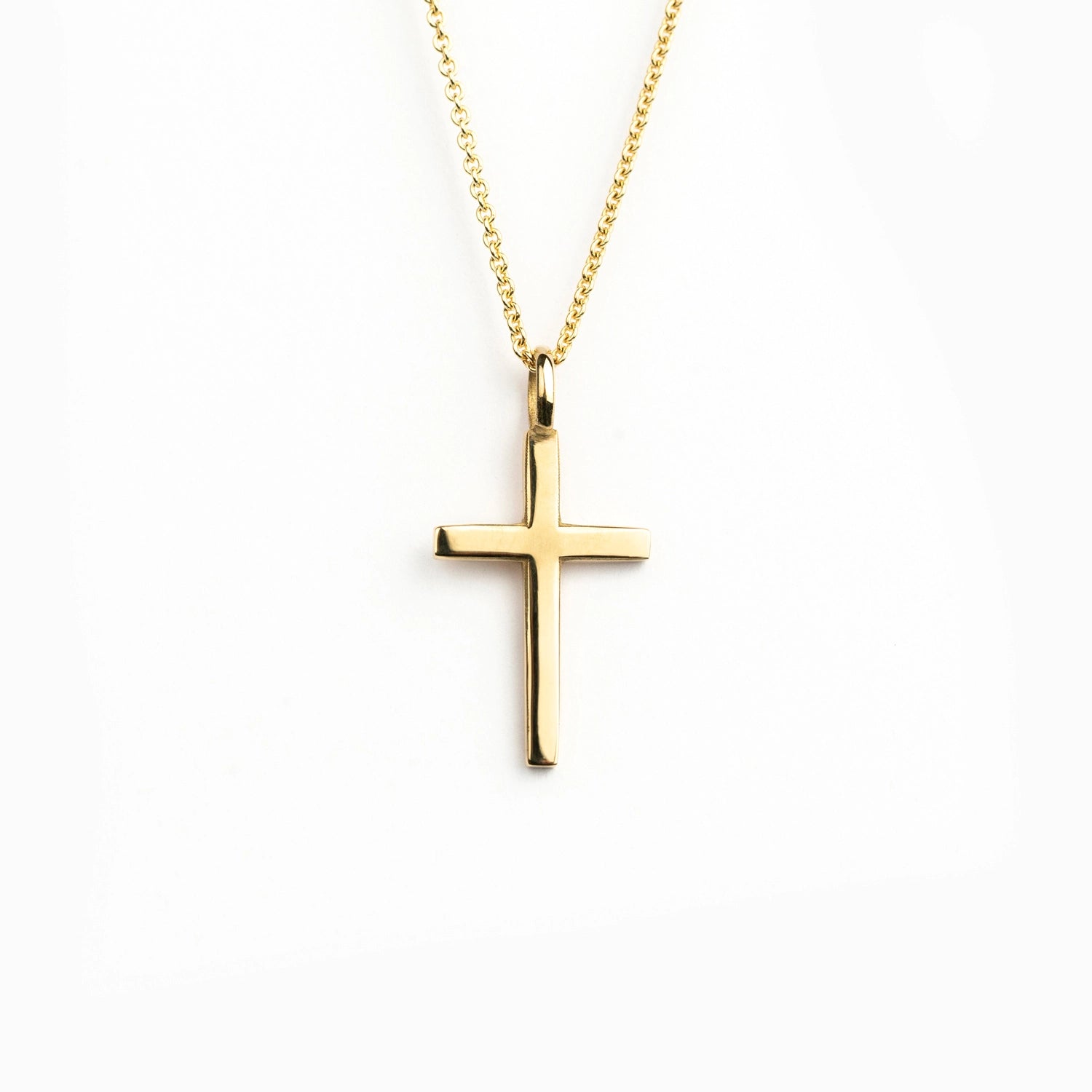 Aeterna Gold Cross Necklace