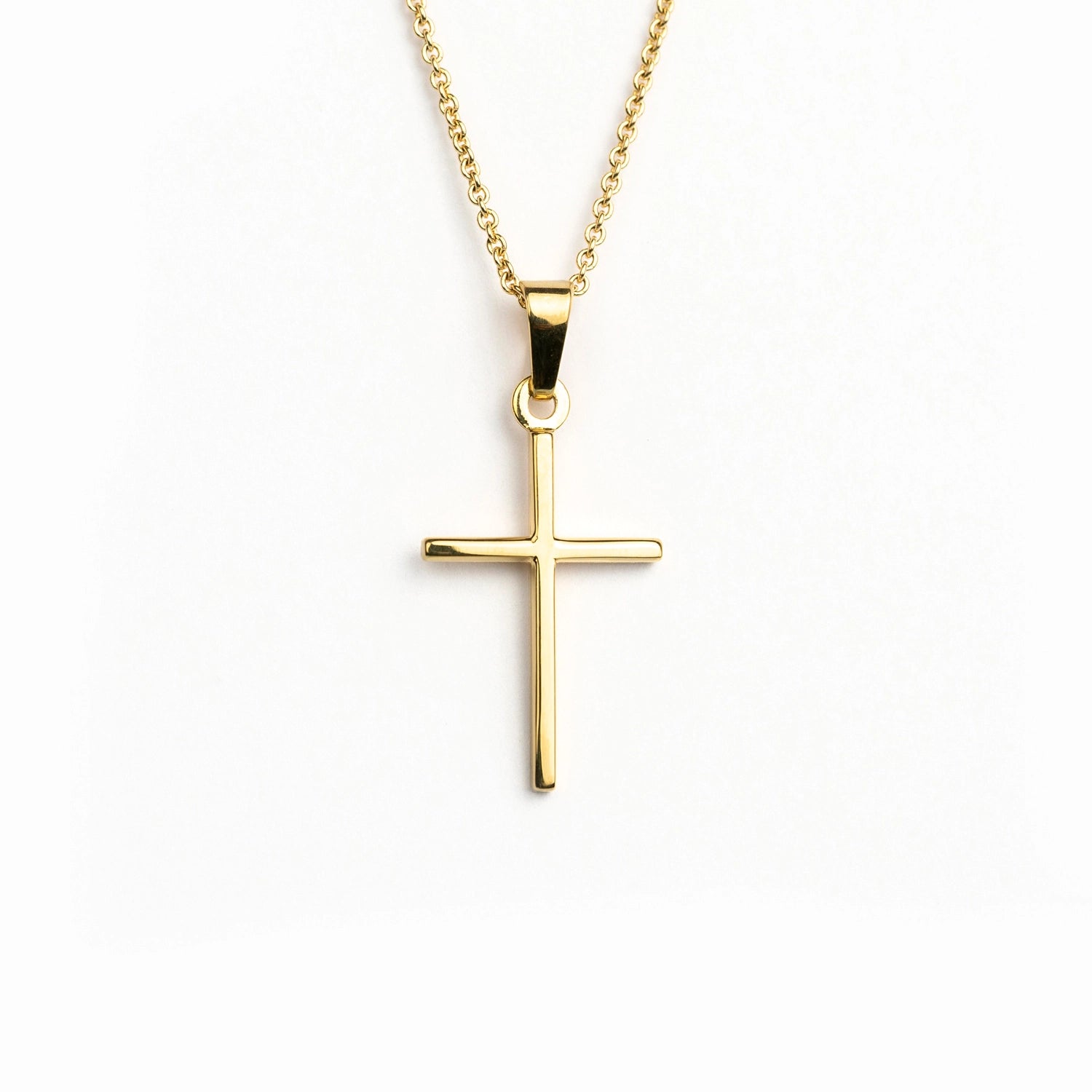 Gold Cross Necklace Holy Horizon