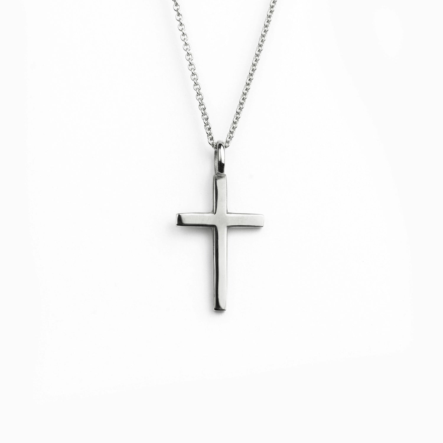 Silver Cross Necklace